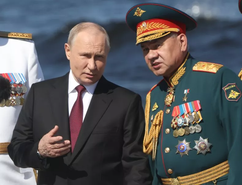 Russian President Vladimir Putin recently made a public gesture intended to punish Russian Defense Minister Sergei Shoigu for his inability to achieve the Kremlin’s military goals in Ukraine, according to the Institute for the Study of War (ISW).