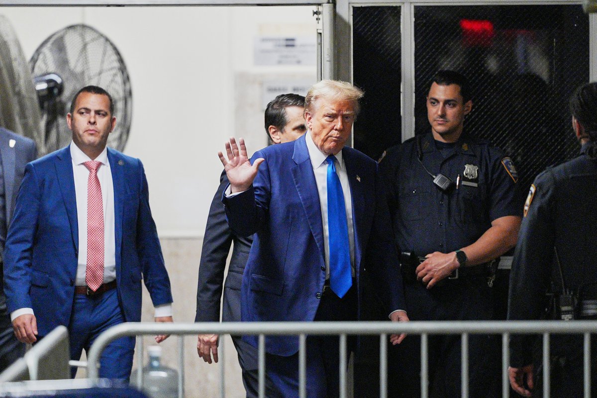 Trump in NYC trial 