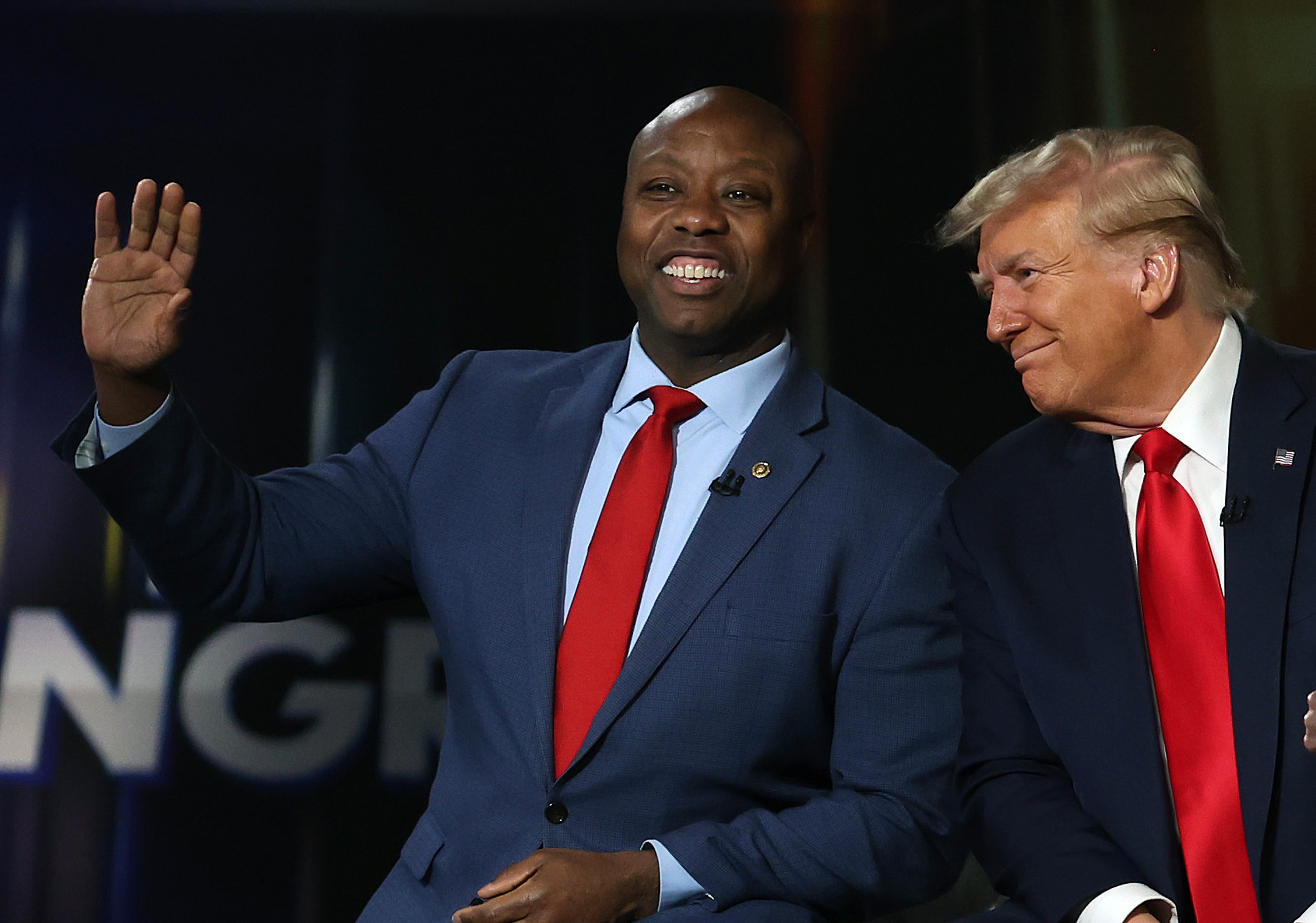 Senator Tim Scott Confronted on Discussions with Donald Trump About ...