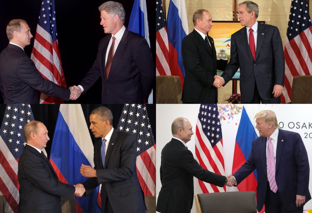 Putin US Presidents