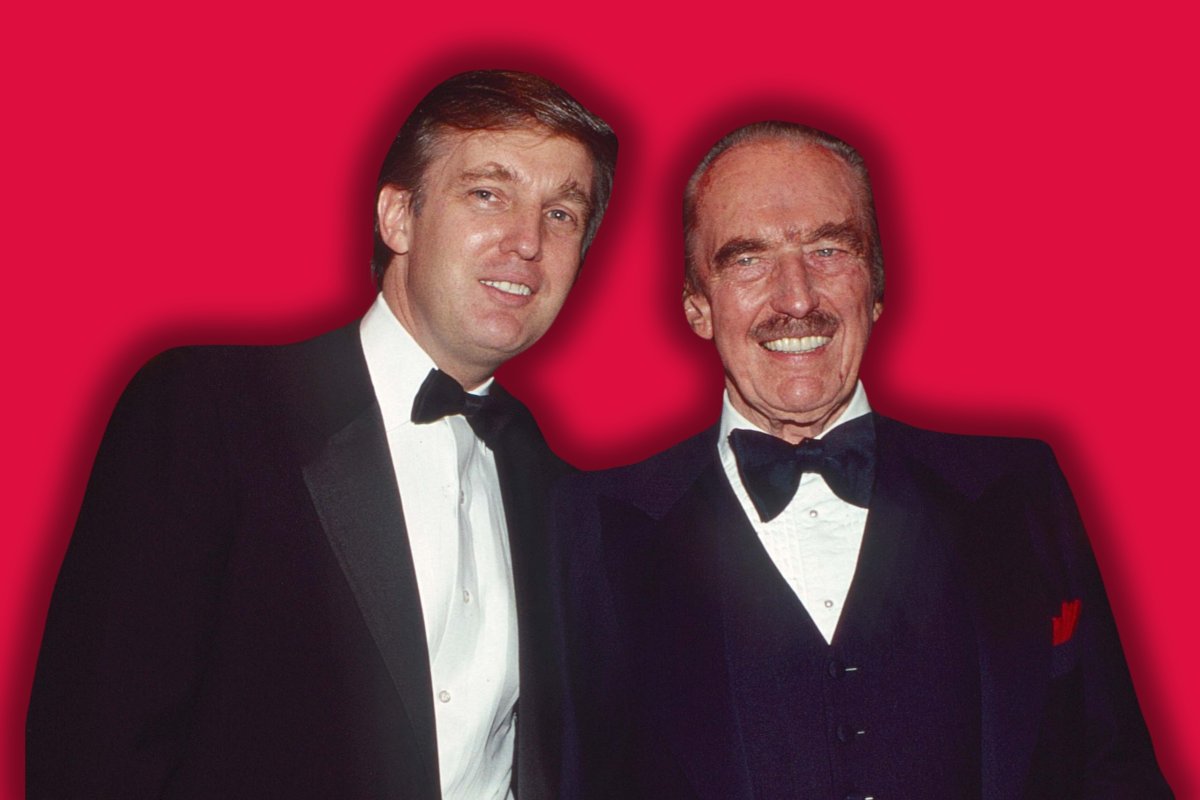 Donald Trump and his dad, Fred Trump