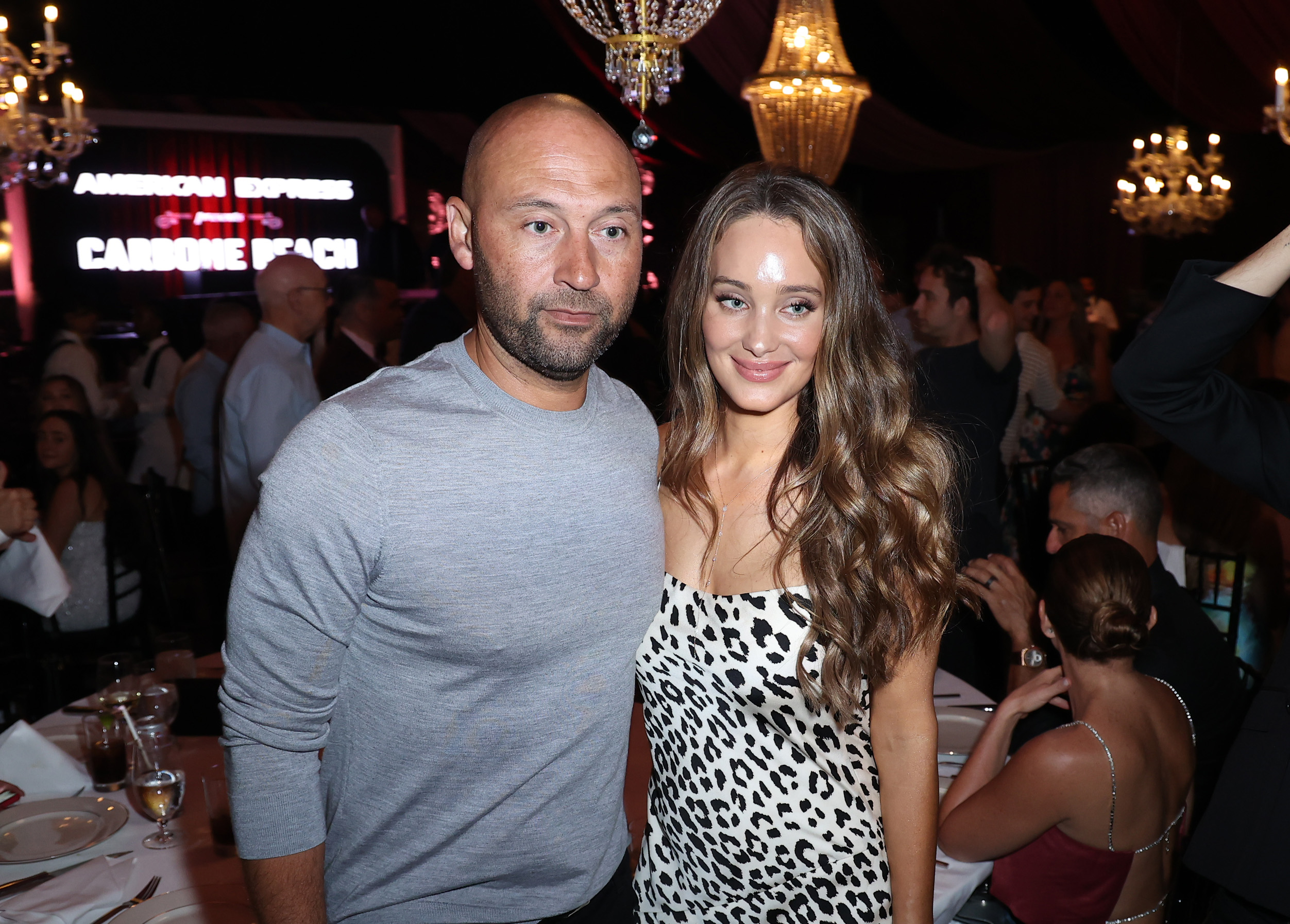 Derek and Hannah Jeter’s Cozy Date Night at F1 Weekend in Miami