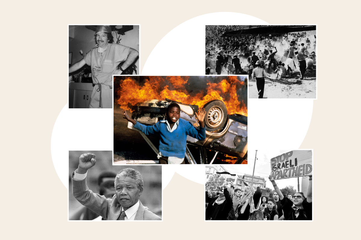 photo compilation south africa apartheid protests