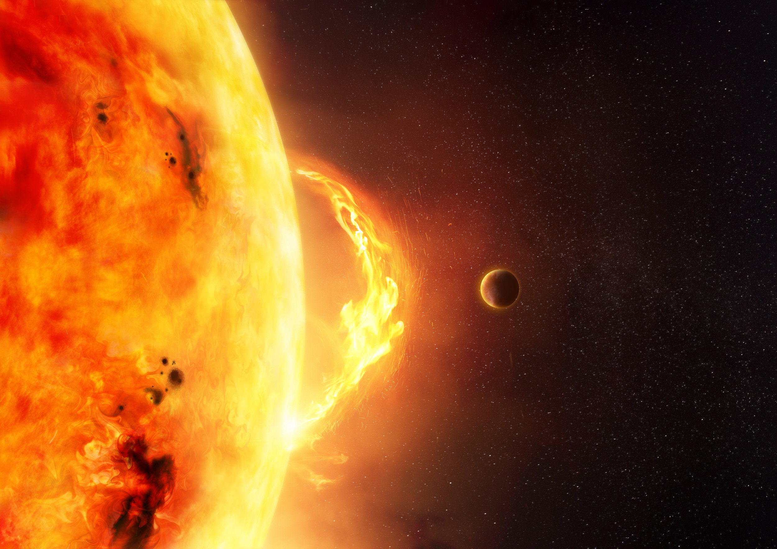 Le soleil tire un « train de tempête solaire » sur Terre : trois impacts directs pour le week-end