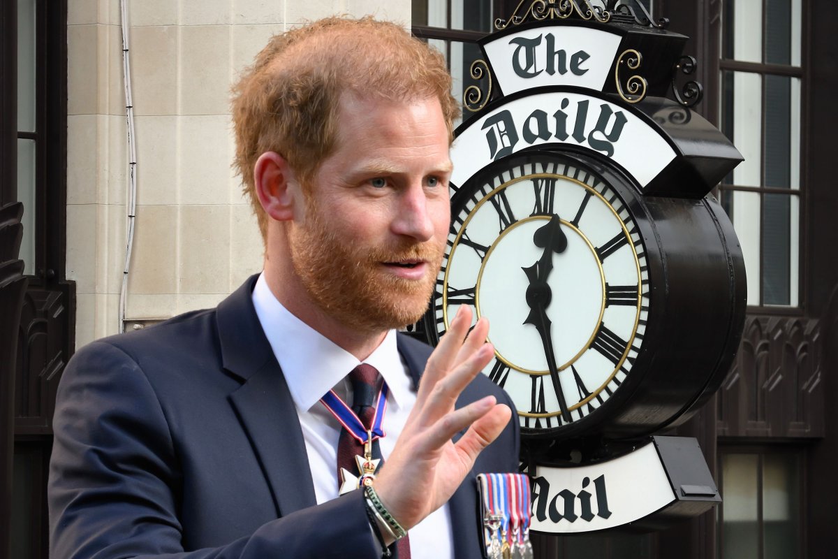 Prince Harry and Daily Mail Office