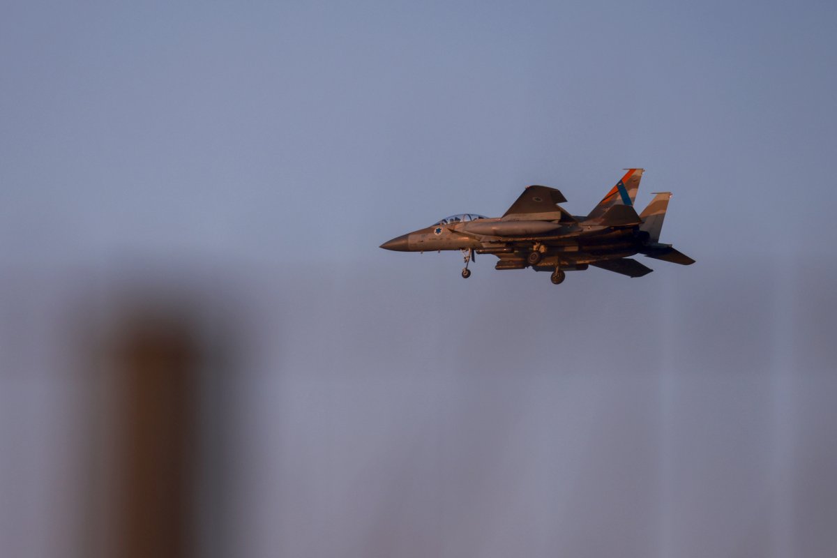 An Israeli F-15