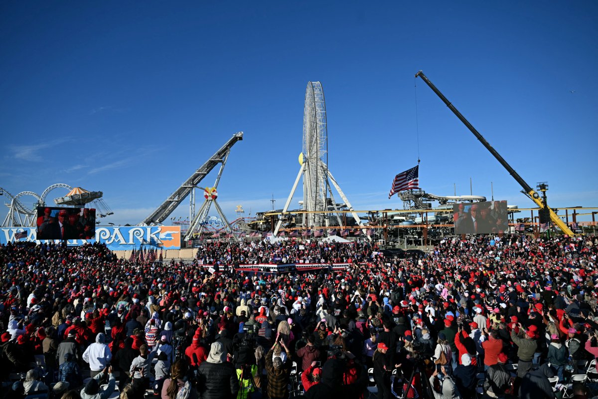 Donald Trump's Crowd Size Raises Questions Newsweek