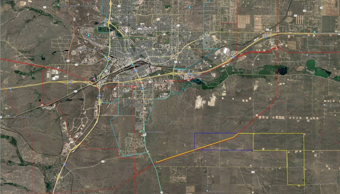 Satellite Image Shows Plans For Vast New Solar Farm in US