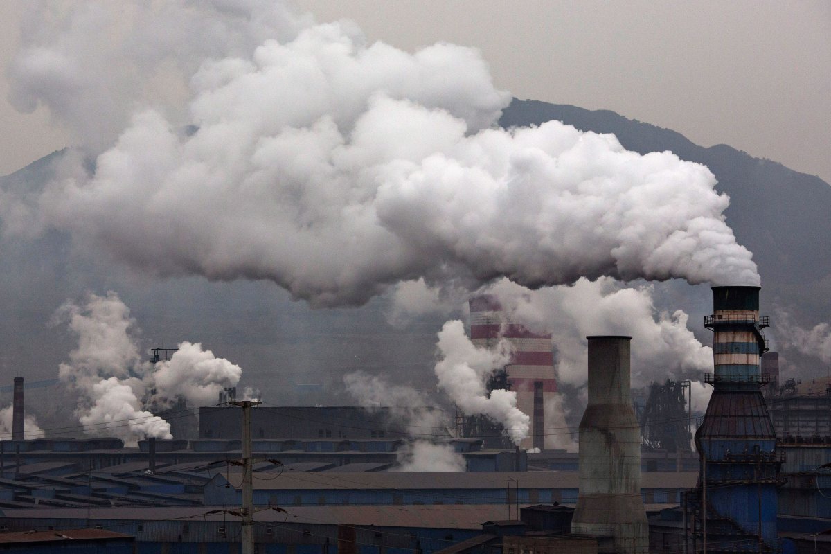 China steel plant