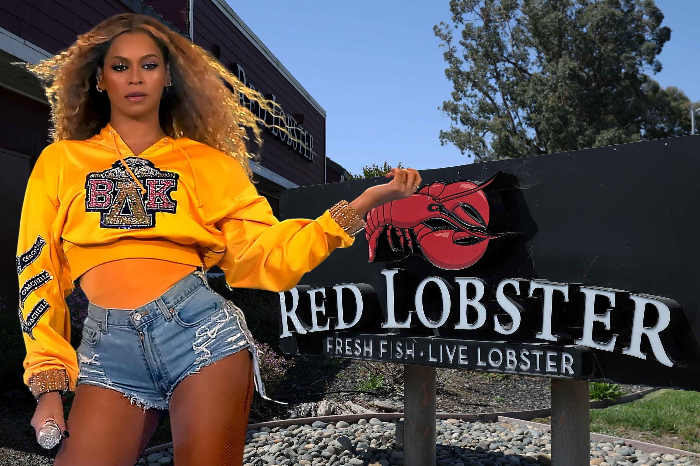 Beyoncé se laisse entraîner dans l’effondrement du homard rouge