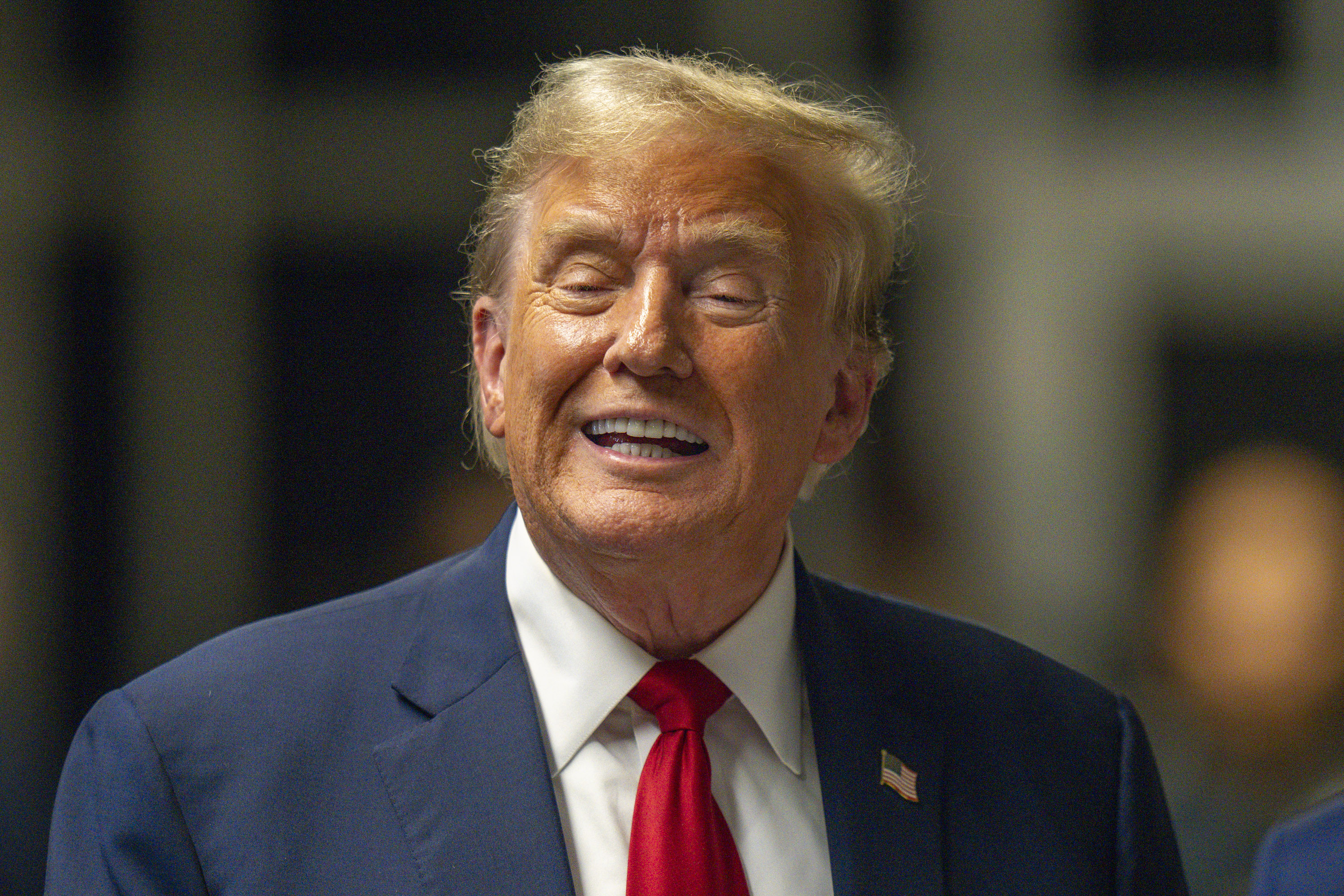 Donald Trump Gets Something to Smile About