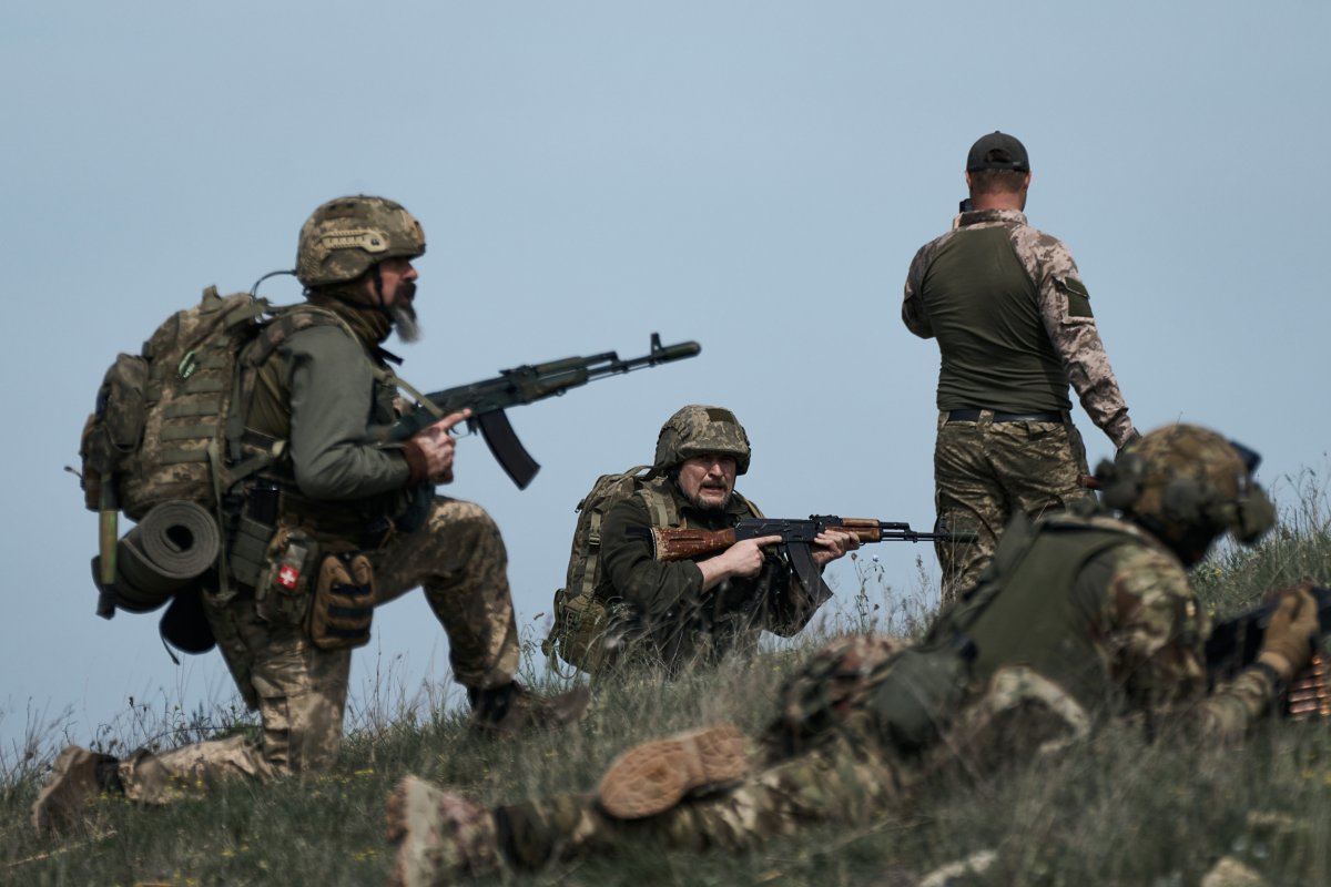 Ukrainnian soldiers