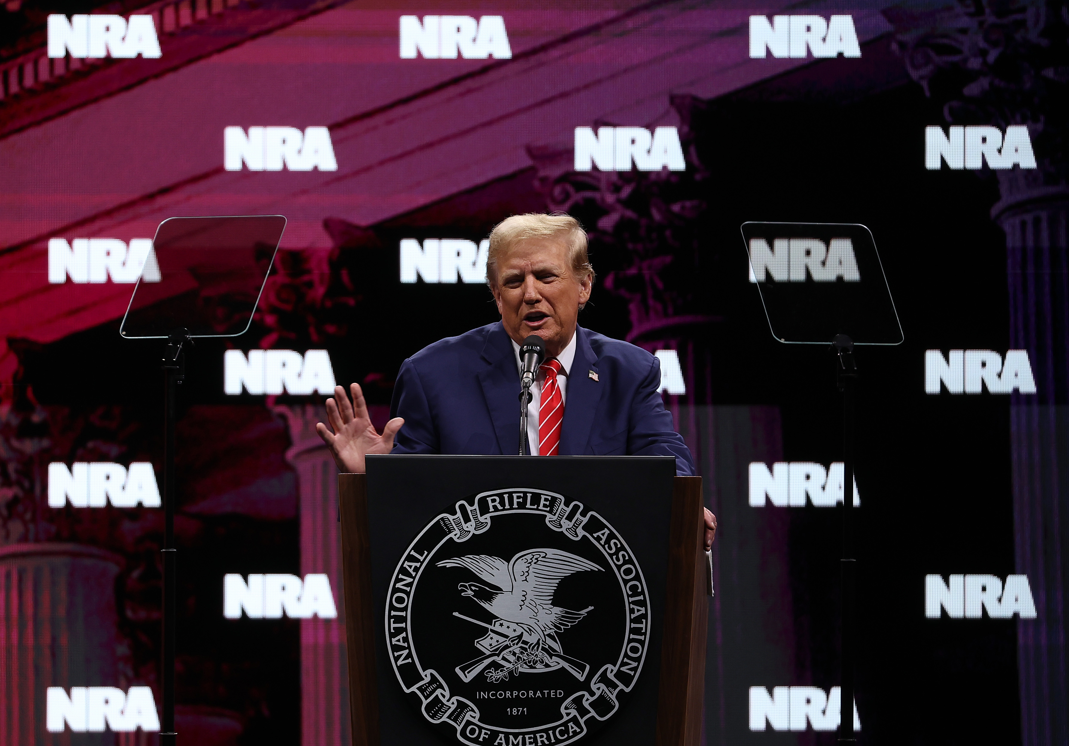 Le « problème » de Donald Trump lors du discours de la NRA soulève des questions