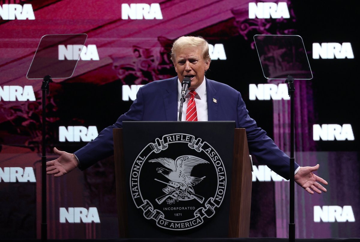 Trump at NRA convention