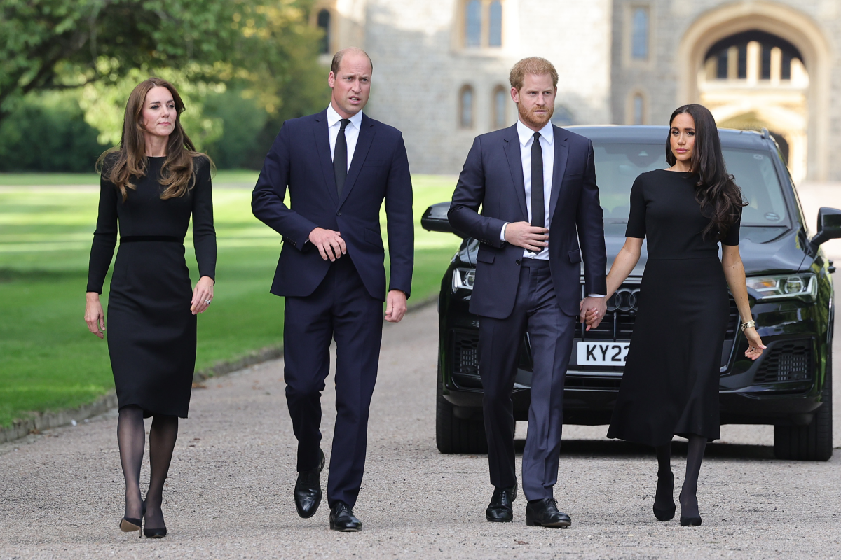 Princess Kate, William, Harry and Meghan Markle