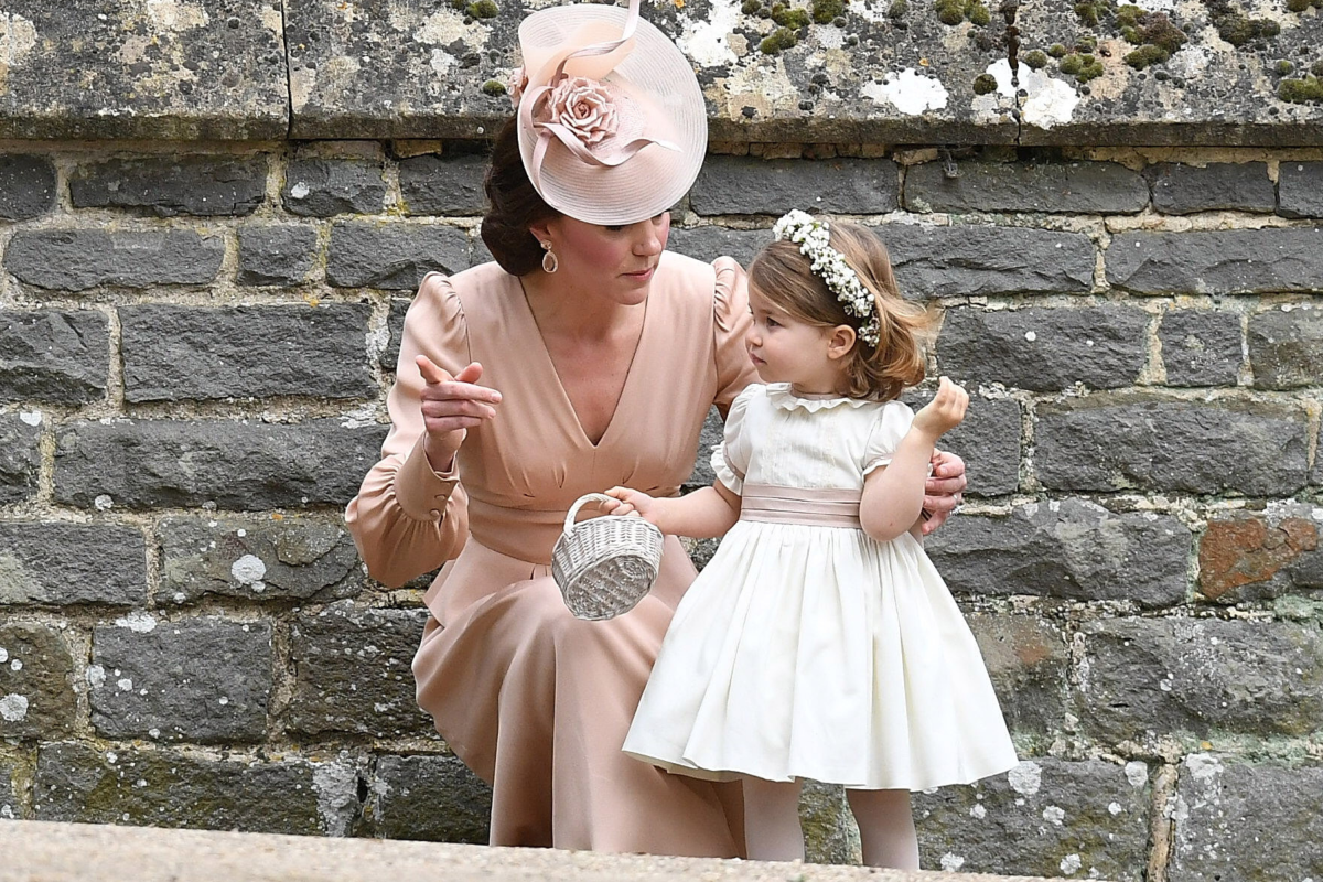Princesse Kate et demoiselle d'honneur de la princesse Charlotte, 2017