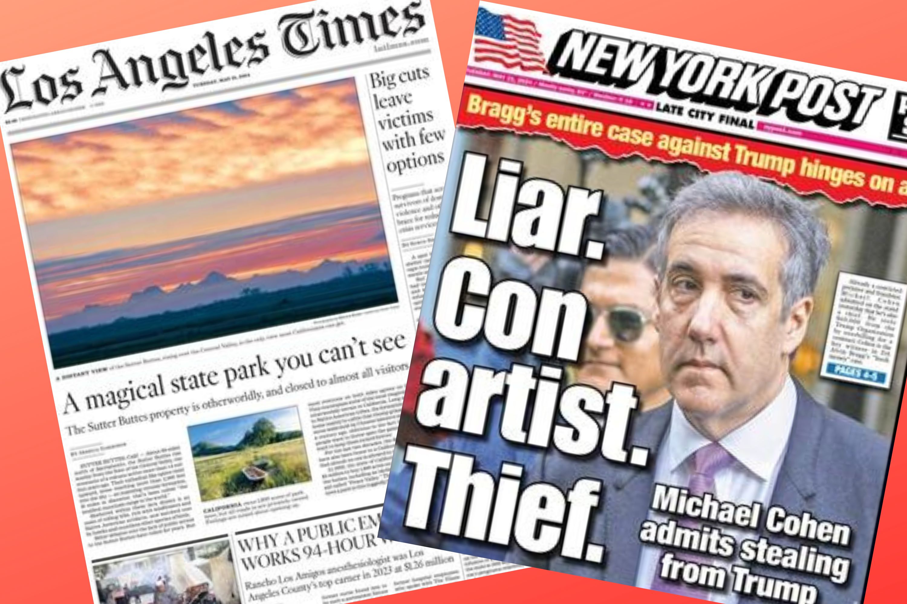 Today's Front Pages: Iran Wrestles With Succession, Liar. Con Artist ...