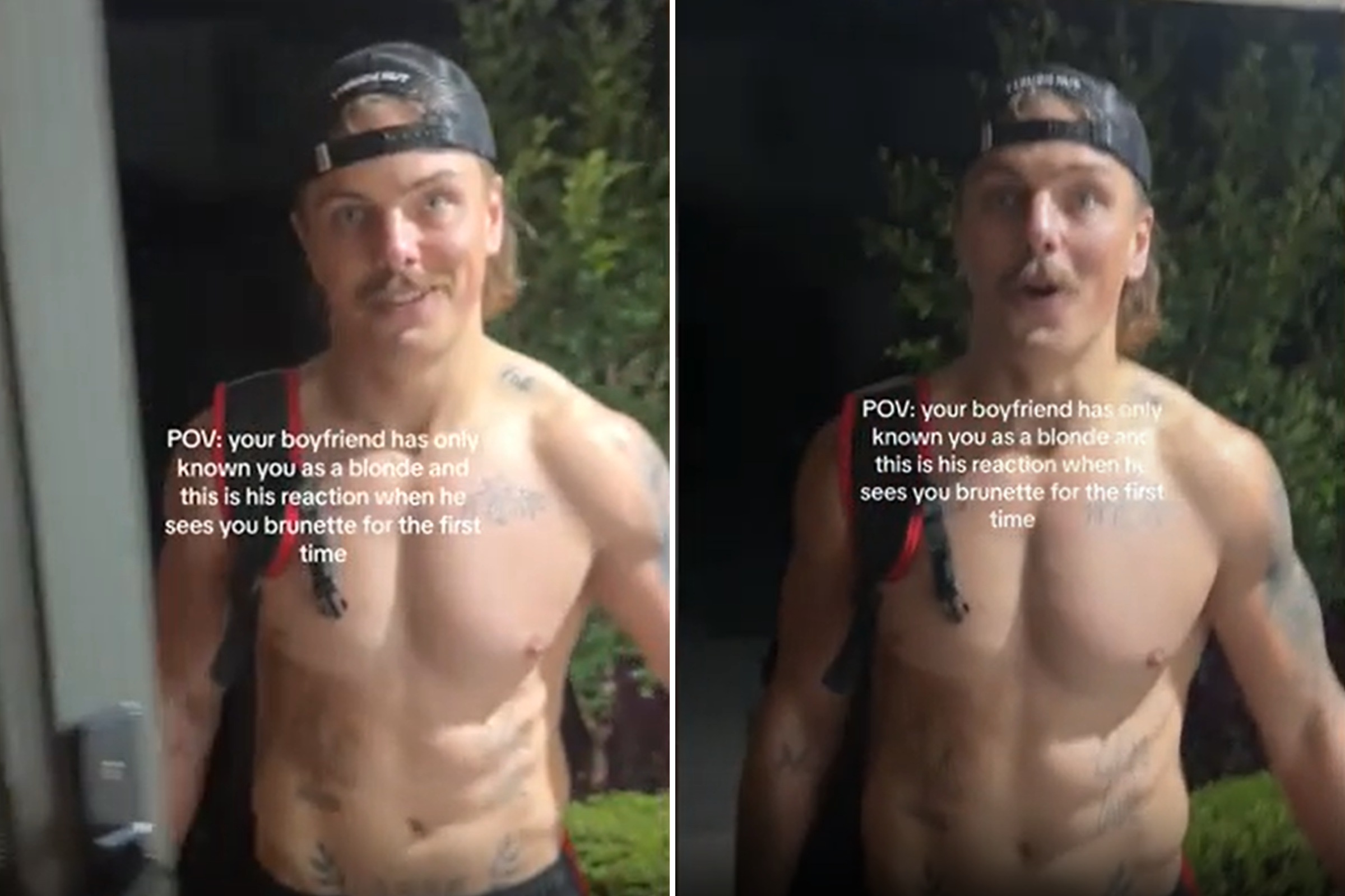 Woman Switches From Blonde to Brunette&mdash;Boyfriend Has Very Candid Reaction