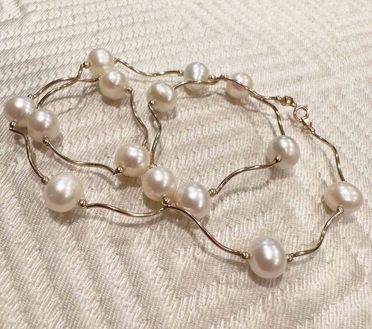 Real gold necklace from thrift store