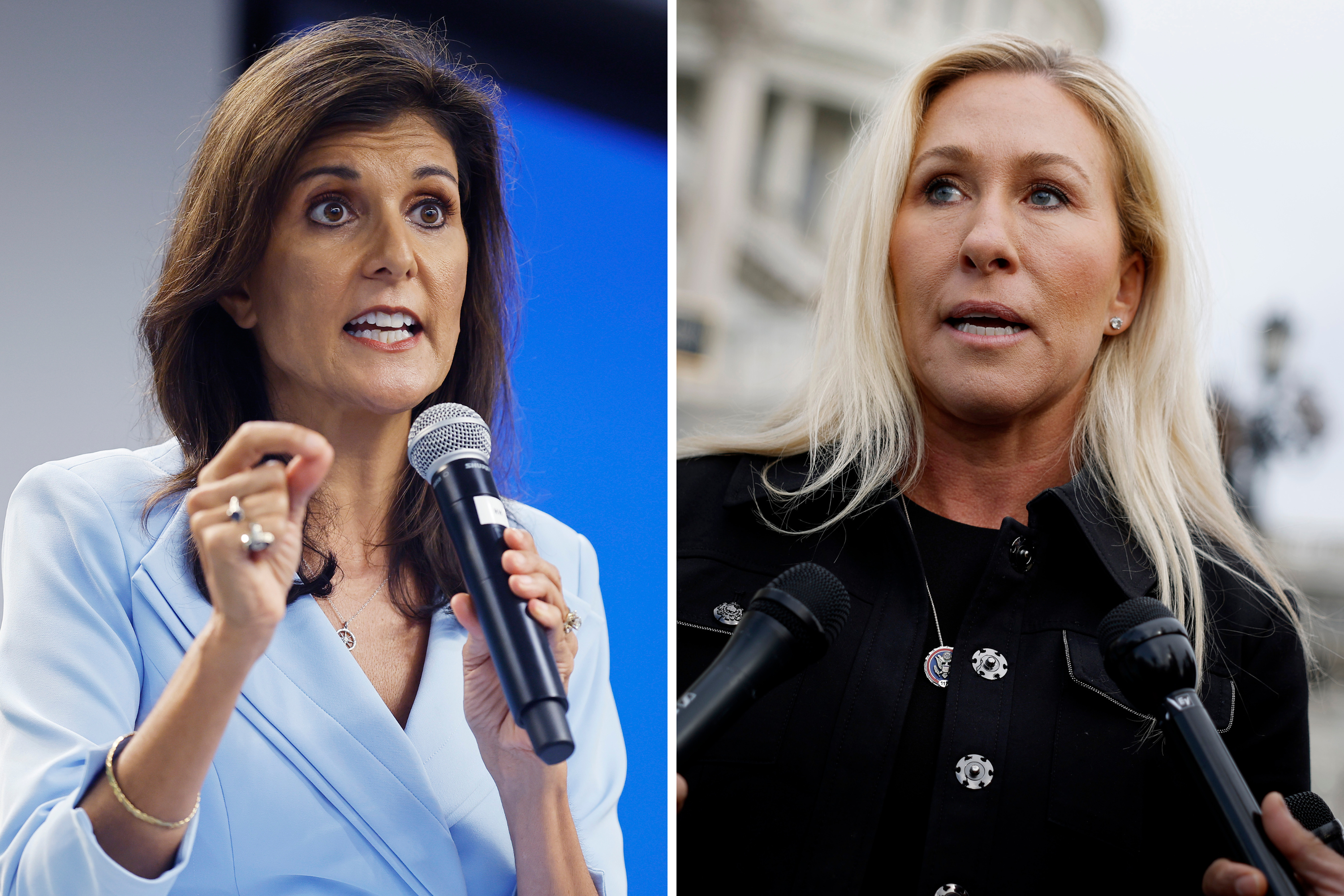 Nikki Haley Voting for Trump Blasted by Marjorie Taylor Greene: 'Desperate'