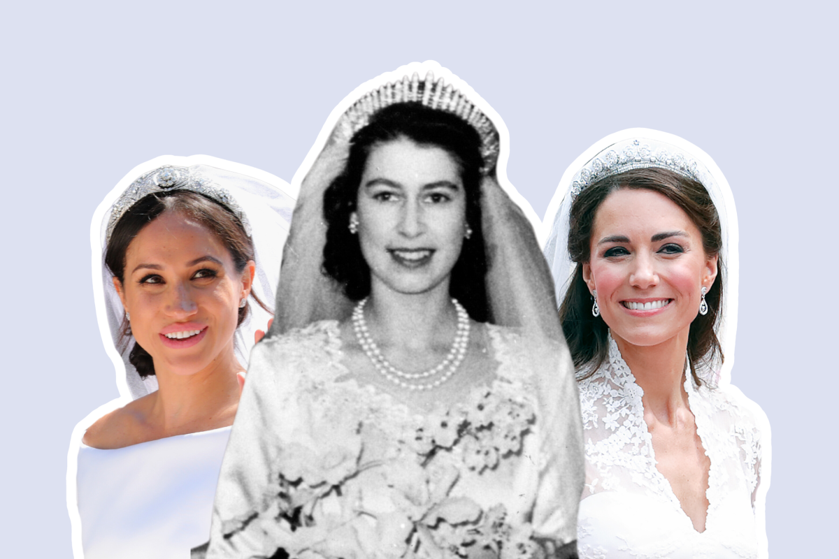 Five Sparkling Royal Wedding Tiaras: From Kate to Meghan