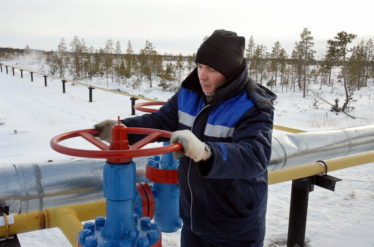 Gazprom worker