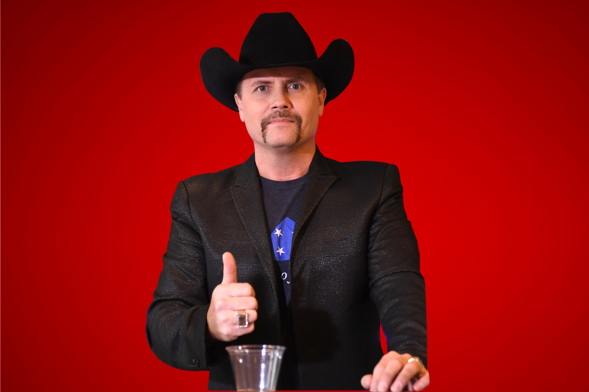 john rich looking at camera