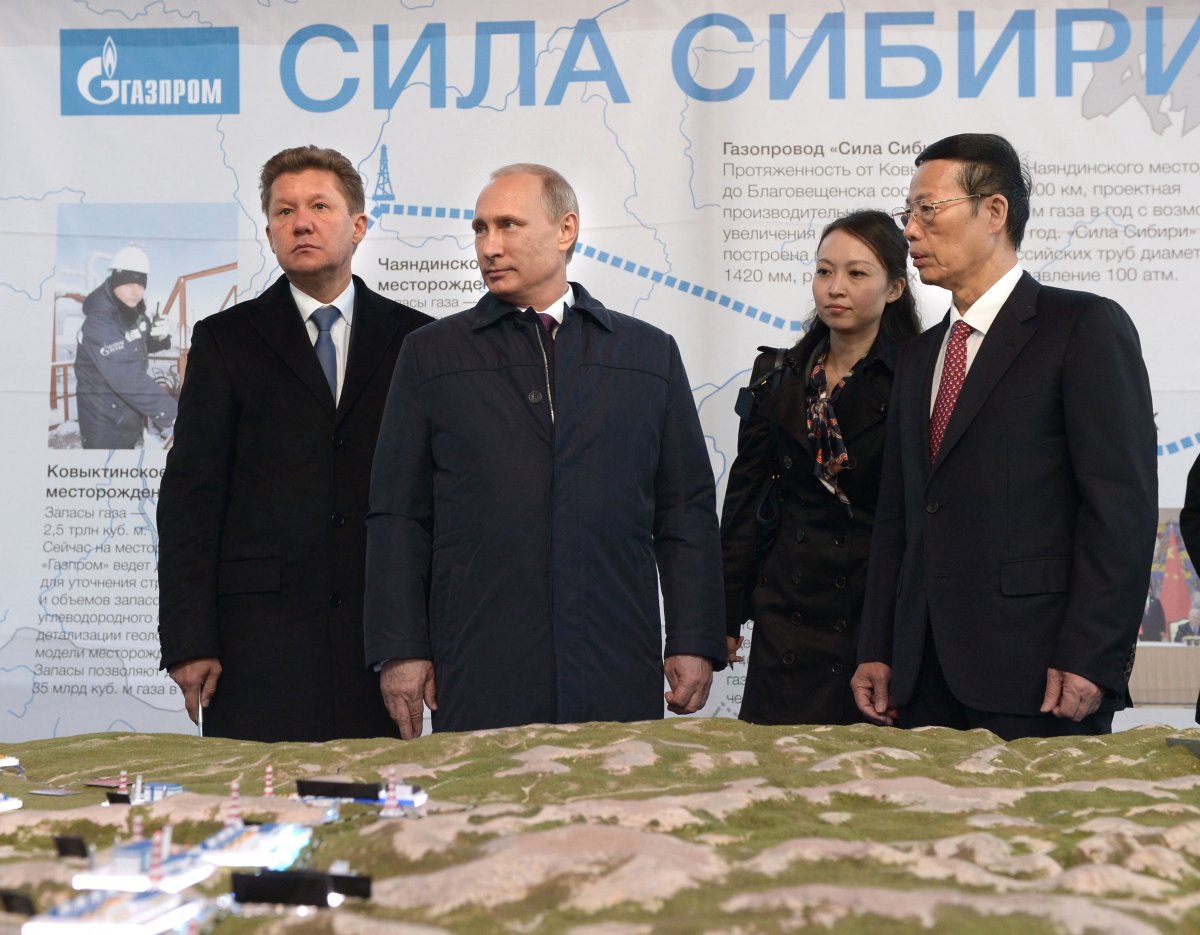 Putin attends power establishment ceremony in Siberia