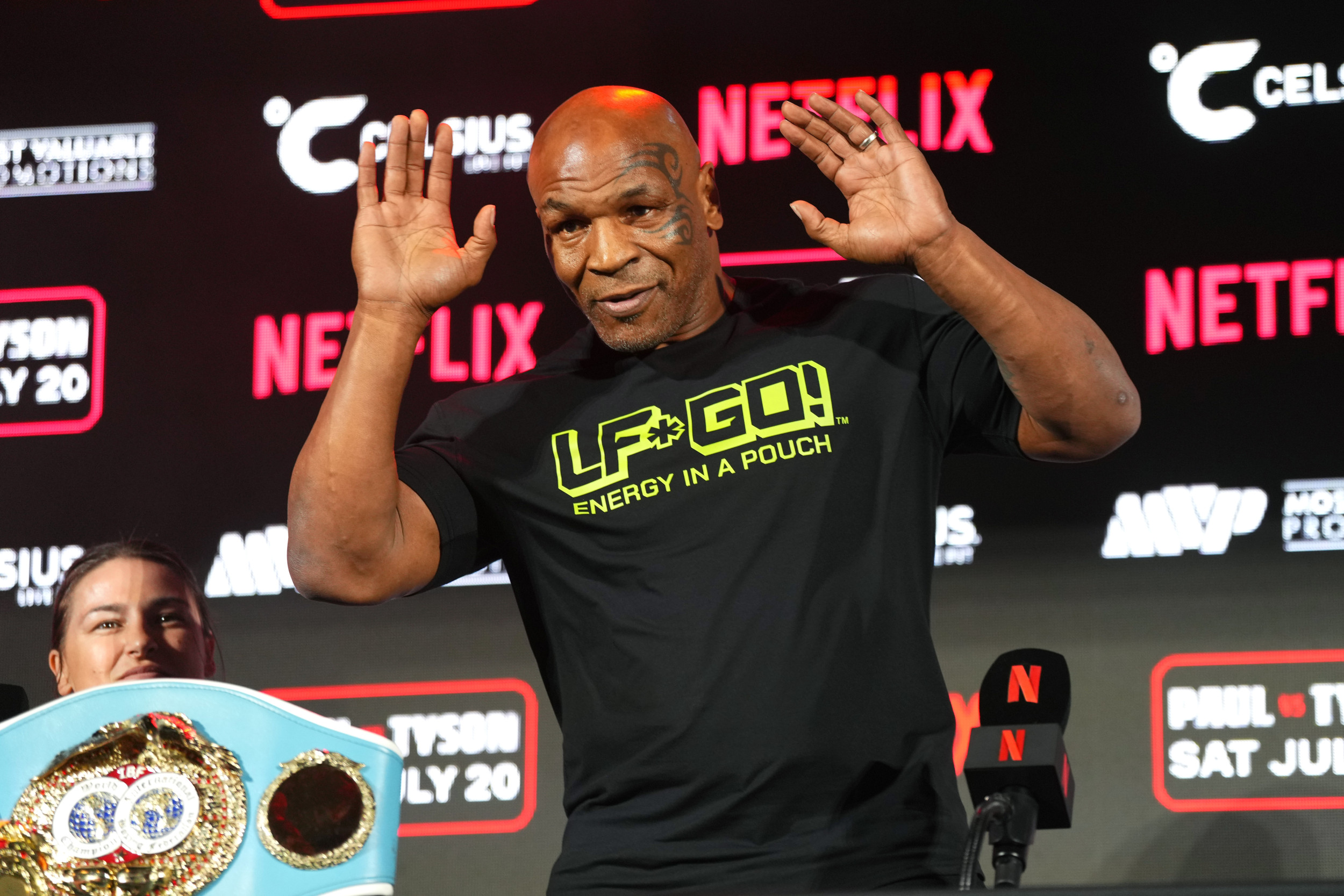 Mike Tyson Has Mysterious Medical Issue on Flight Ahead of Jake Paul Clash Mike Tyson Has Mysterious Medical Issue on Flight Ahead of Jake Paul Clash