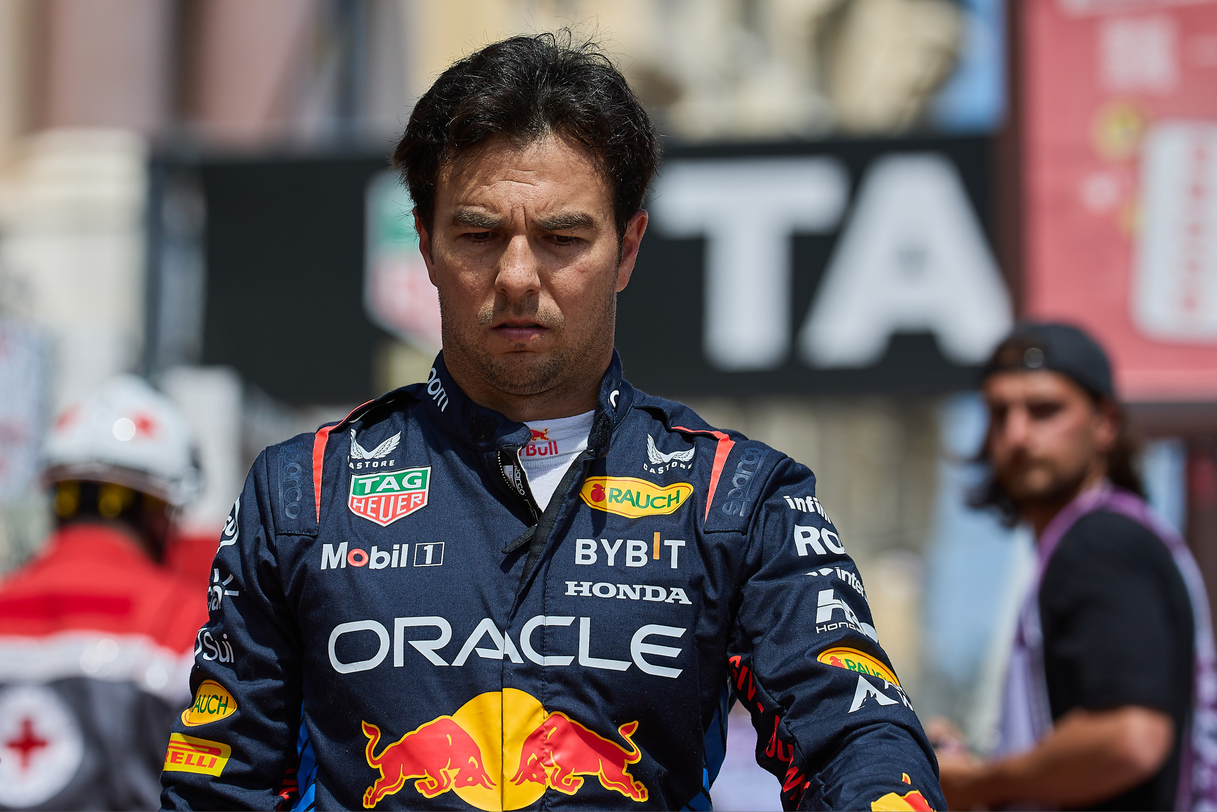 Monaco F1 News More Footage From Horrific Sergio Perez Crash Shows