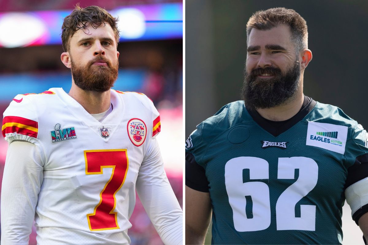 Jason Kelce Doubles Down on Harrison Butker Remarks - Newsweek