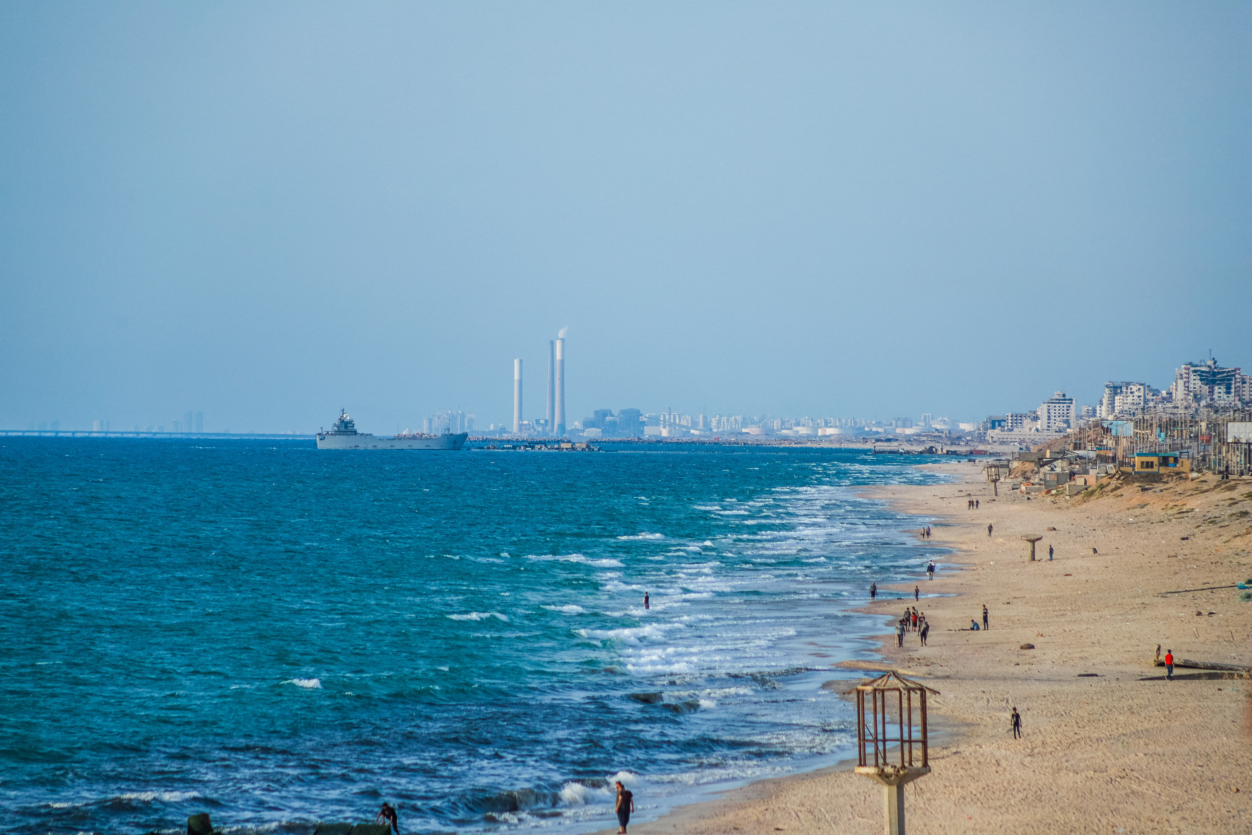 US Gaza Pier Suffers Critical Damage Amid Humanitarian Aid Efforts ...