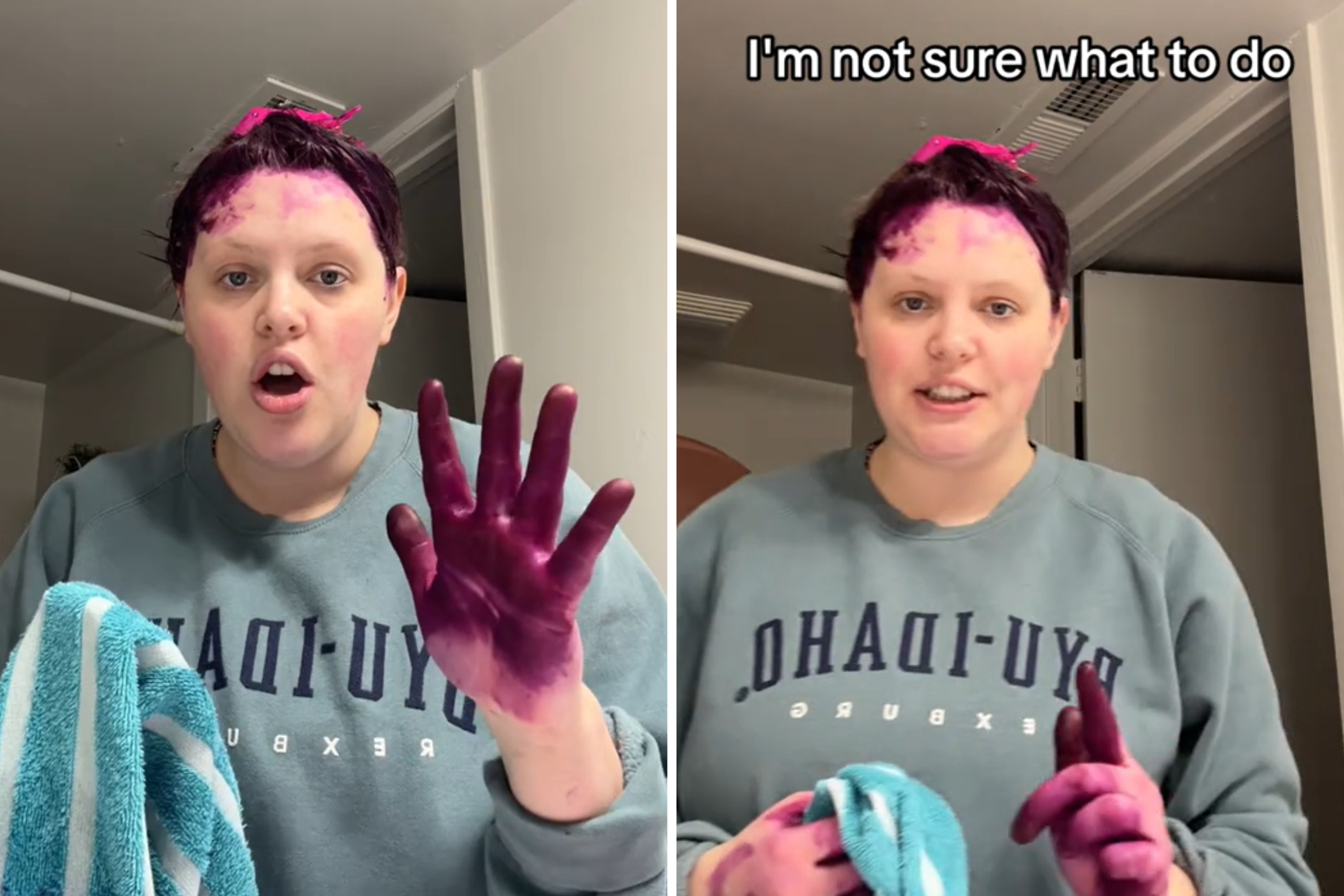 Woman Decides To Dye Hair at Home&mdash;Not Prepared for Disastrous Consequence