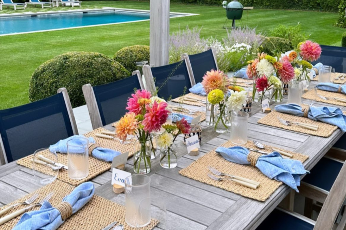Hamptons summer spread