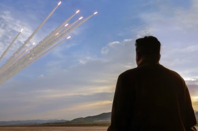 North Korea Ballistic Missile Salvo North Korea Ballistic Missile Salvo