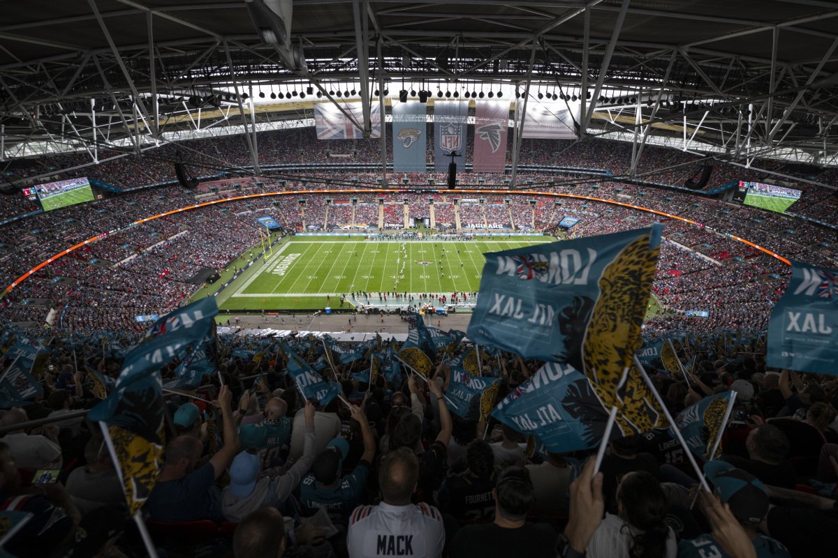 Jaguars and Falcons at Wembley Stadium