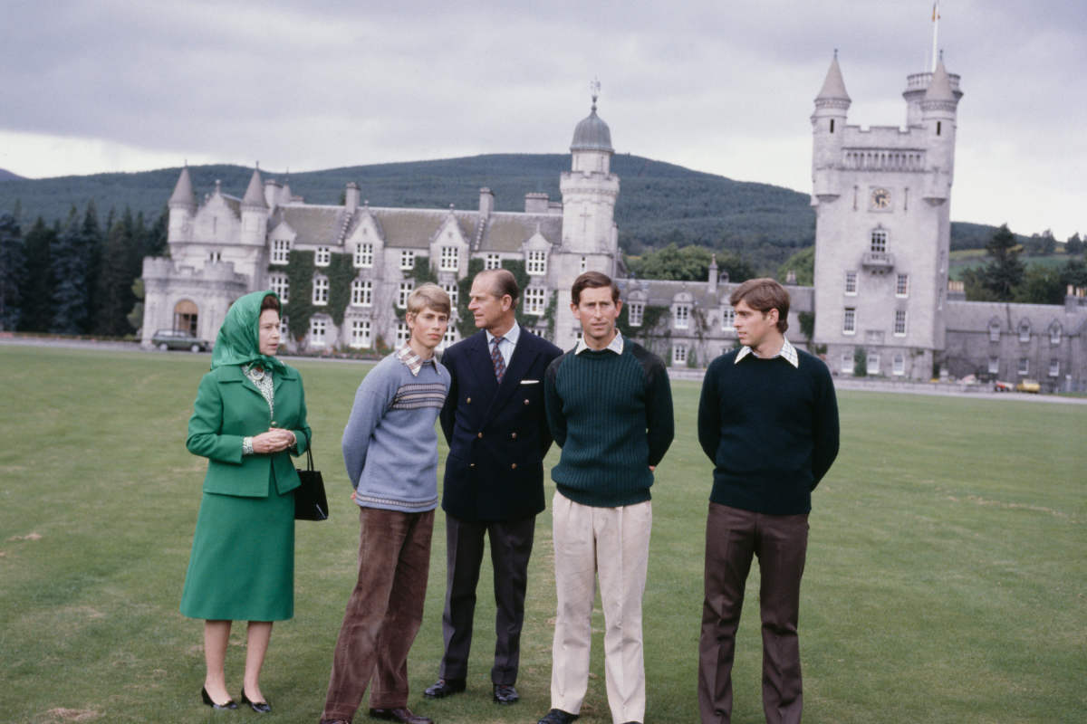 Royal Family at Balmoral Castle