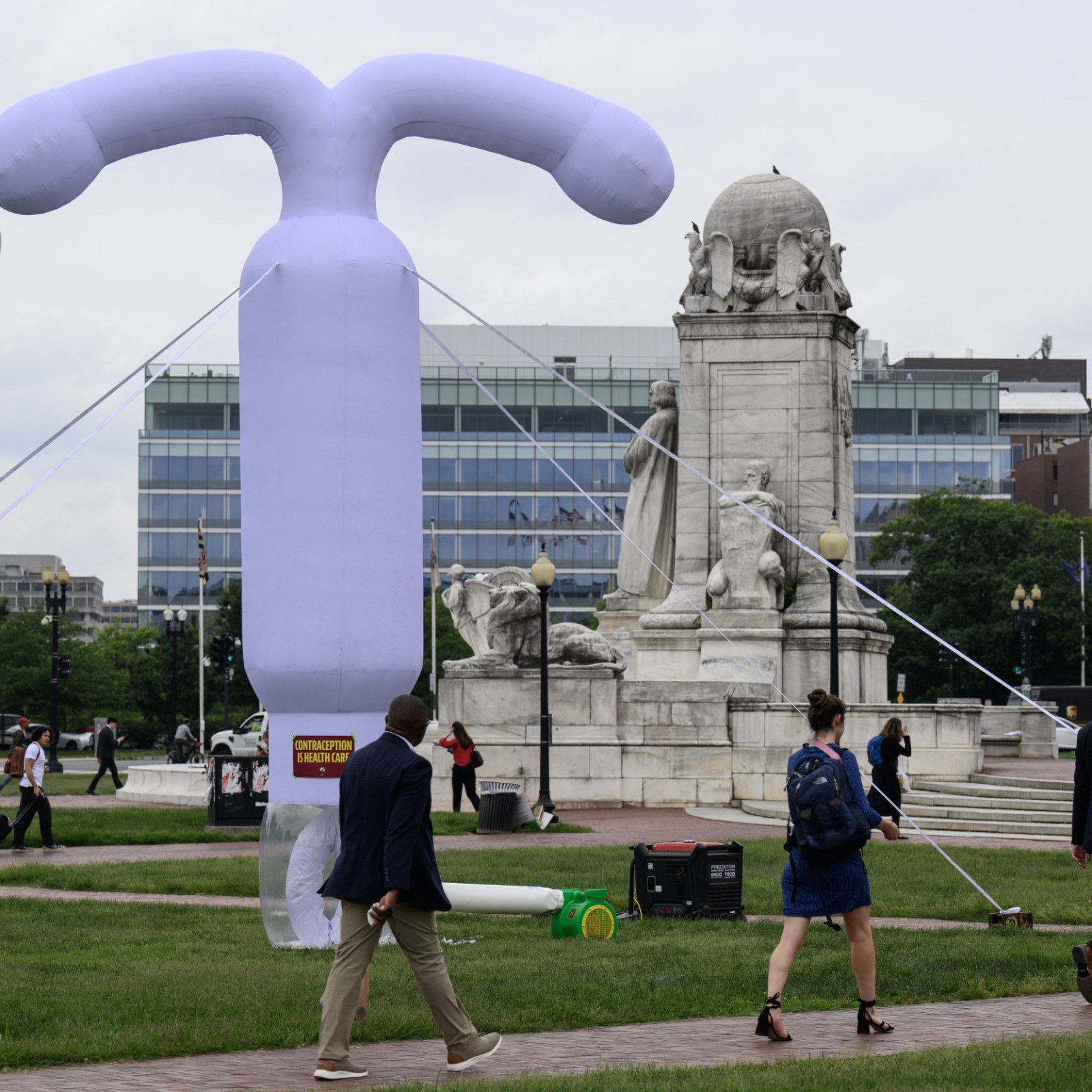 Giant 20-Foot IUD Seen in D.C. Ahead of Critical Vote - Newsweek