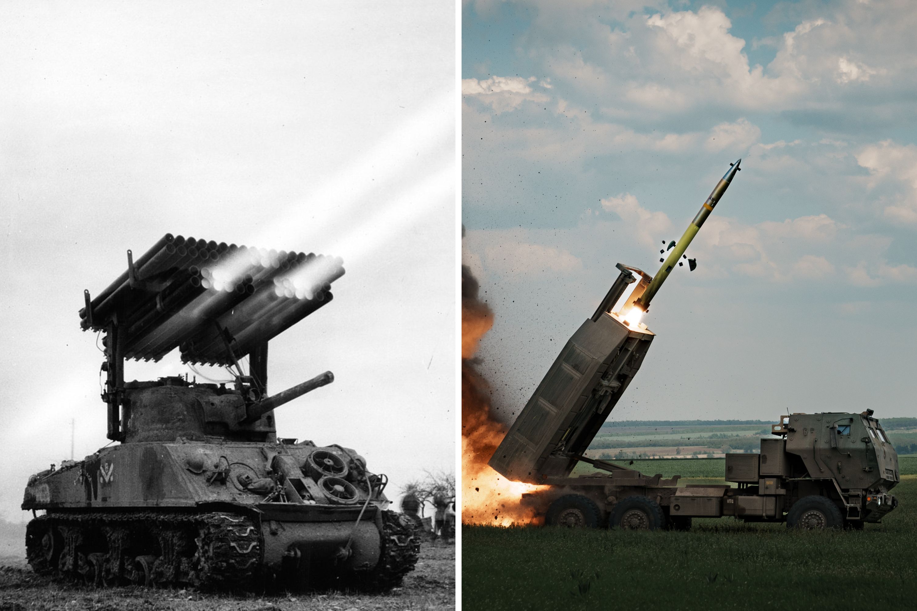 How D-Day Artillery Compares to HIMARS