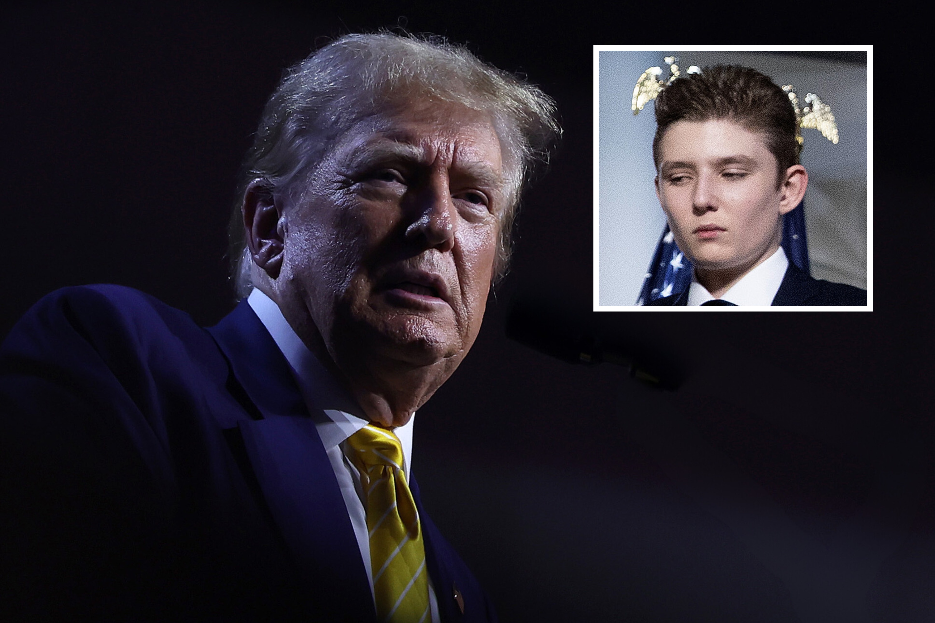 Donald Trump Issues Barron Update: 'It's Not Easy' - Newsweek