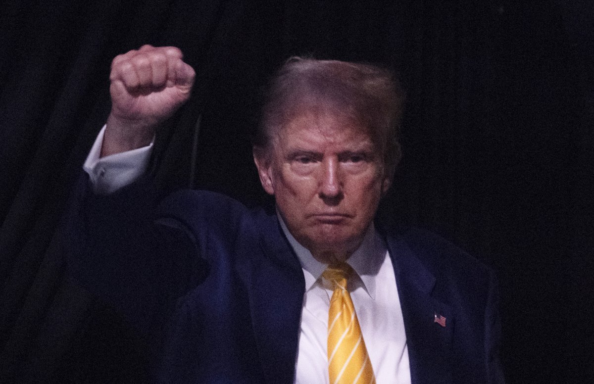 Former president Donald Trump