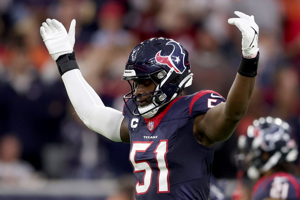 Houston Texans defensive end Will Anderson Jr.