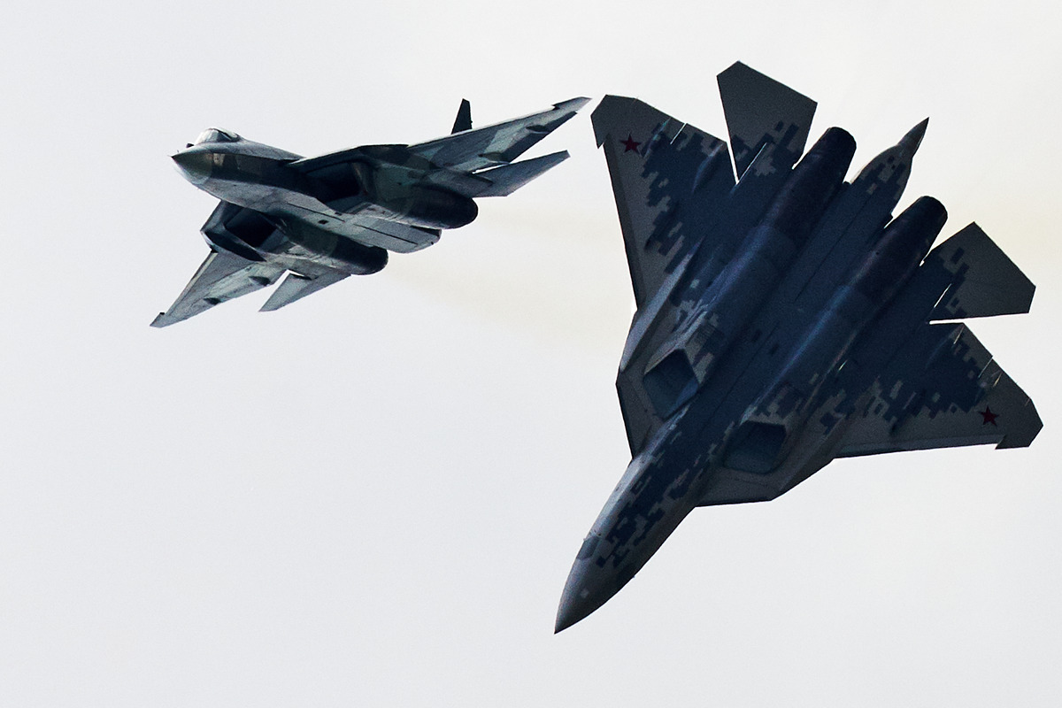 Ukraine Hits Top Su-57 Fighter Jet Inside Russia