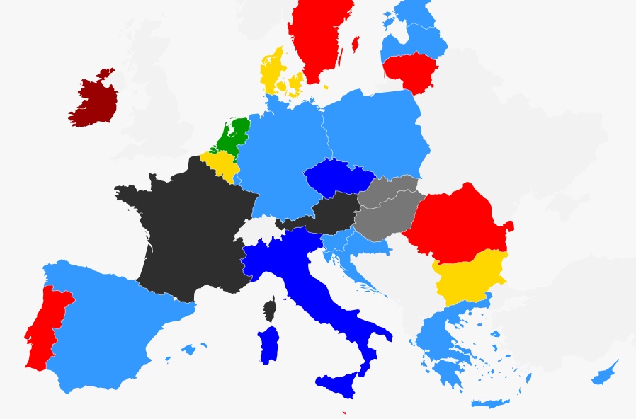 Europe Map Shows Countries Where Far-Right Is Making Gains