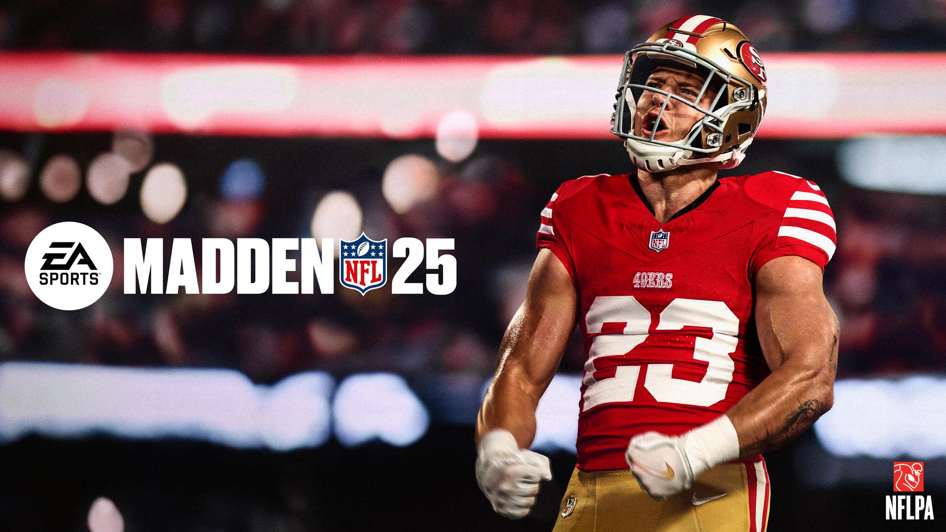 San Francisco 49ers Star Christian McCaffery Named Madden 25 Cover