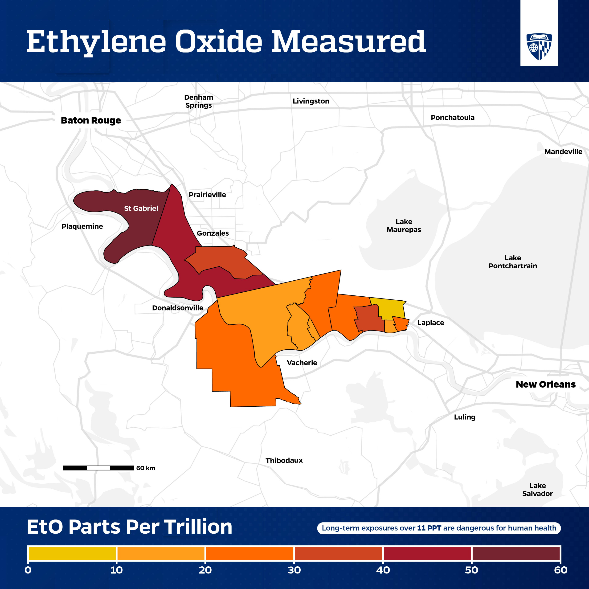 Louisiana Warned of Soaring Toxic Gas Levels That Can 'Directly Damage ...