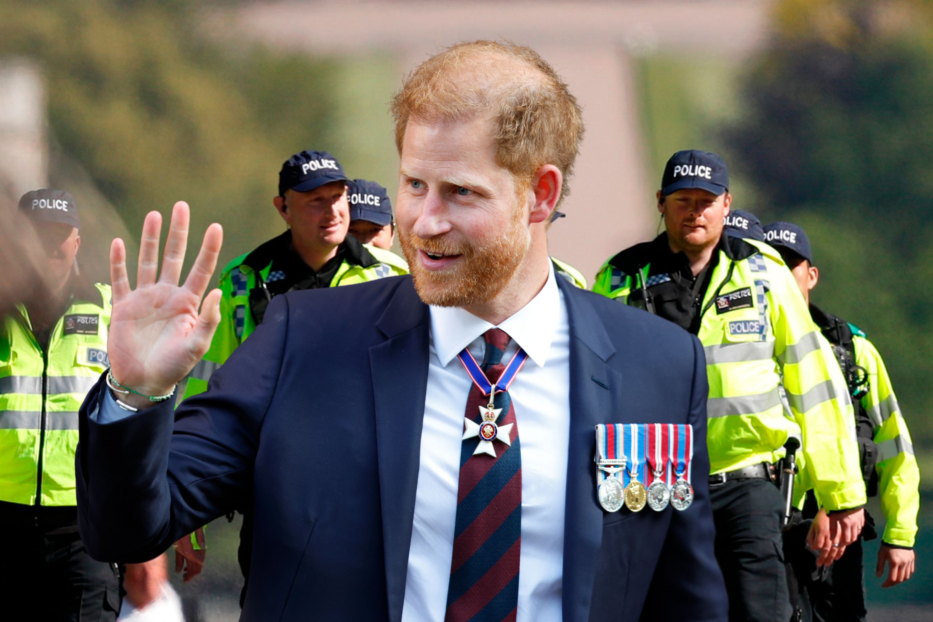 Prince Harry Has a Sliver of Hope on Police Security Prince Harry Has a Sliver of Hope on Police Security