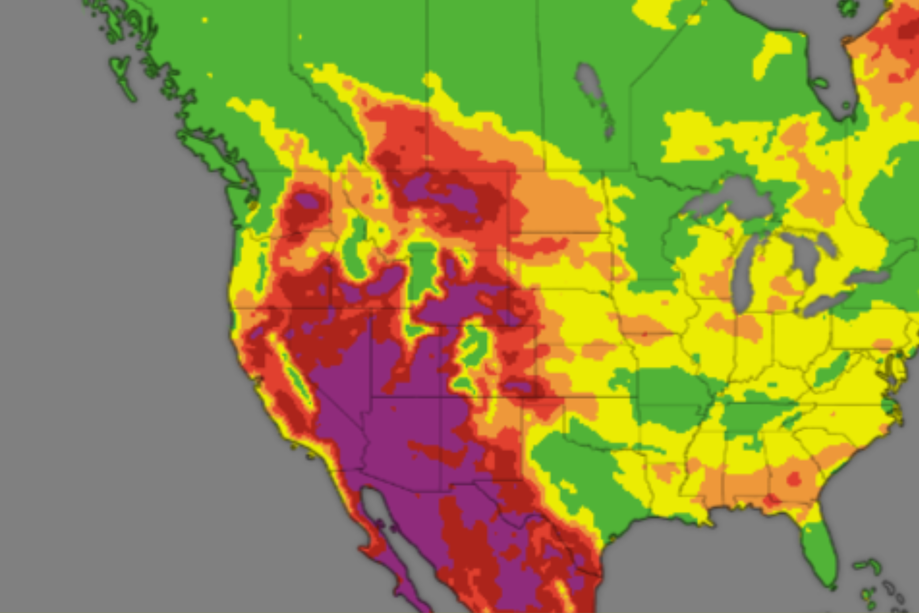 Map Shows Wildfires Spreading in Southern and Western States - Newsweek