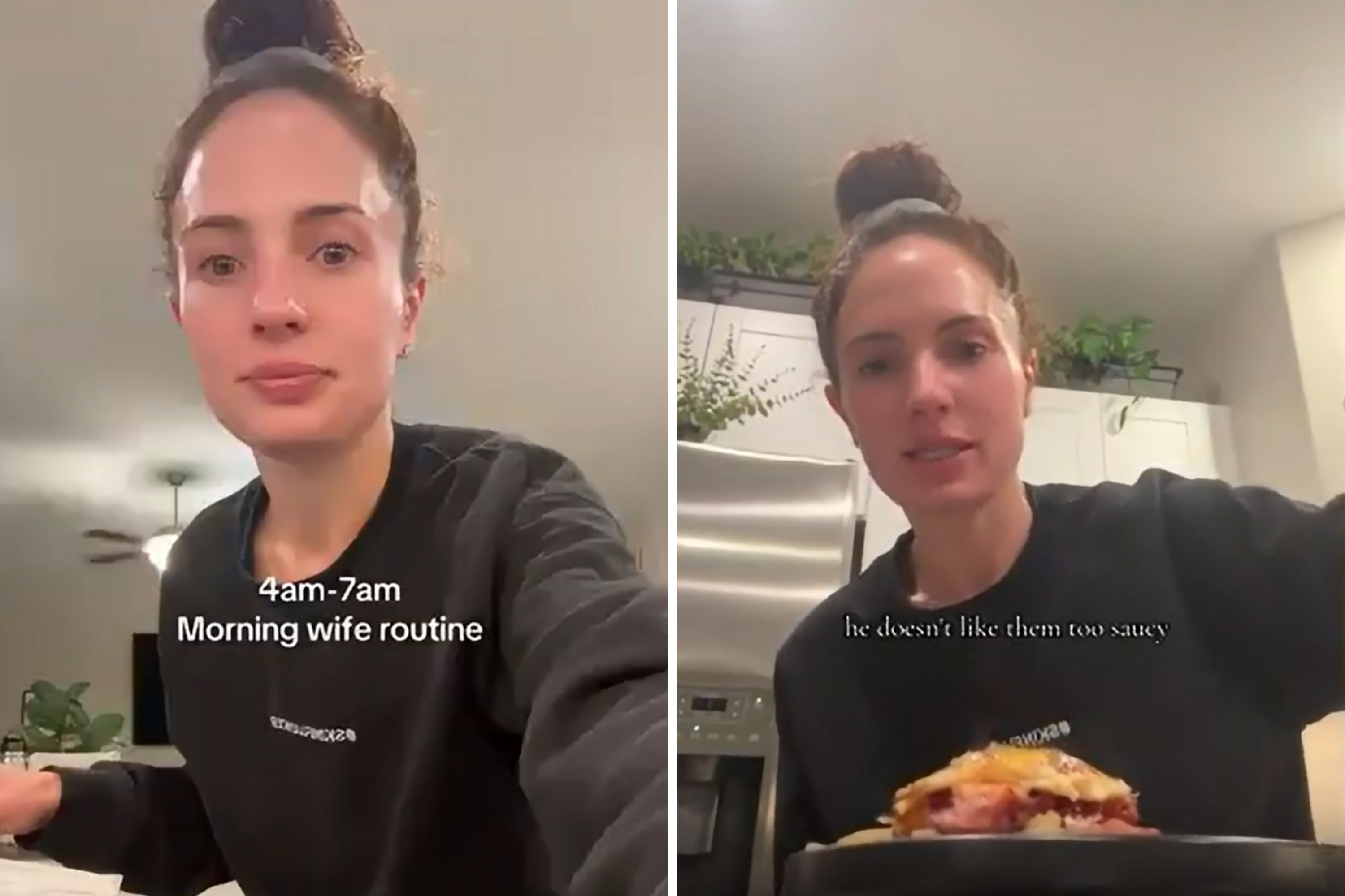 Woman's 4 a.m.-7 a.m. Daily 'Wife Routine' Divides Internet - Newsweek