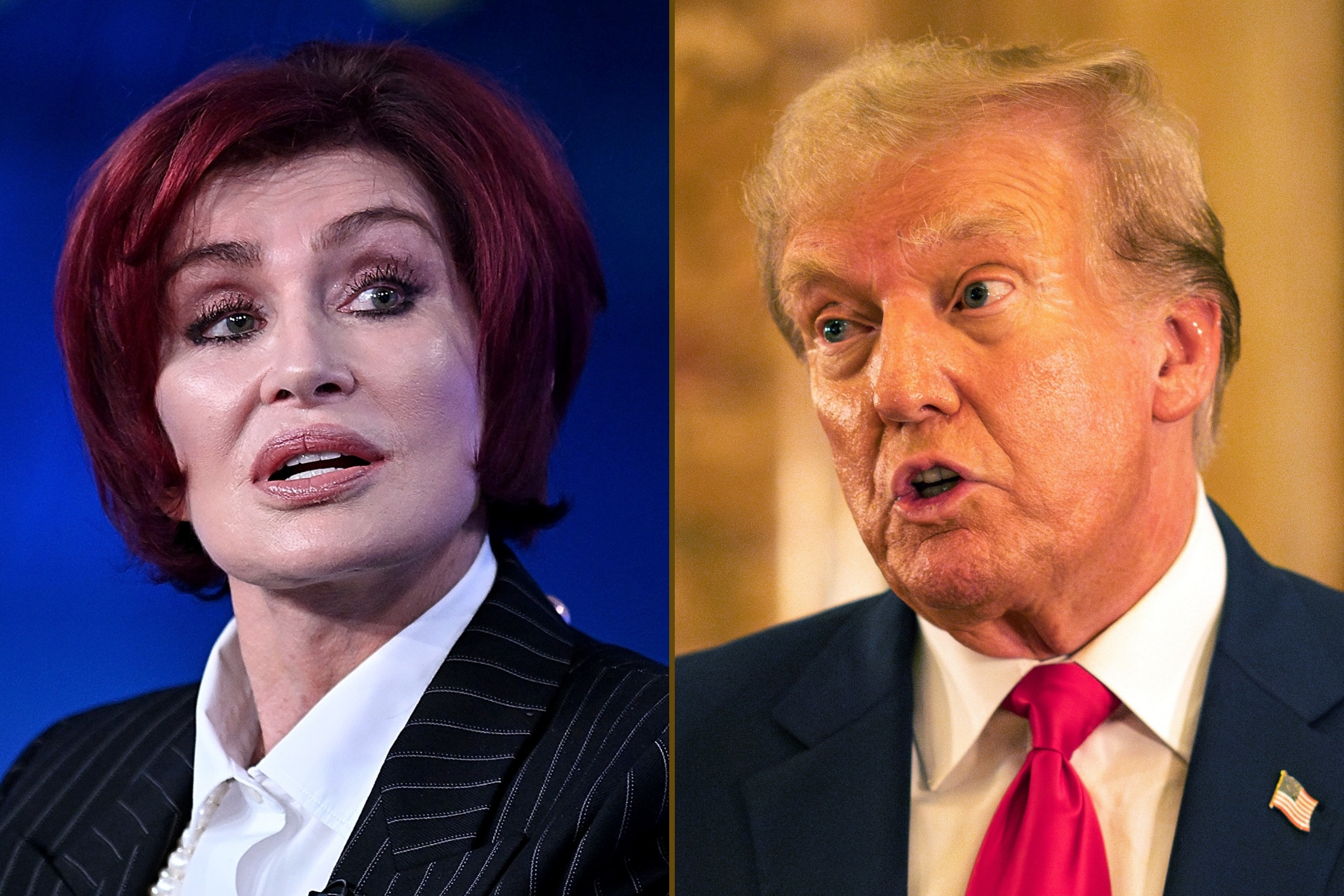 Sharon Osbourne se déchaîne à Donald Trump